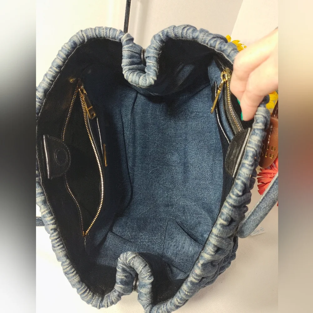 💙MIU MIU Denim Matelasse Bag Bundle - Picture 7 of 11